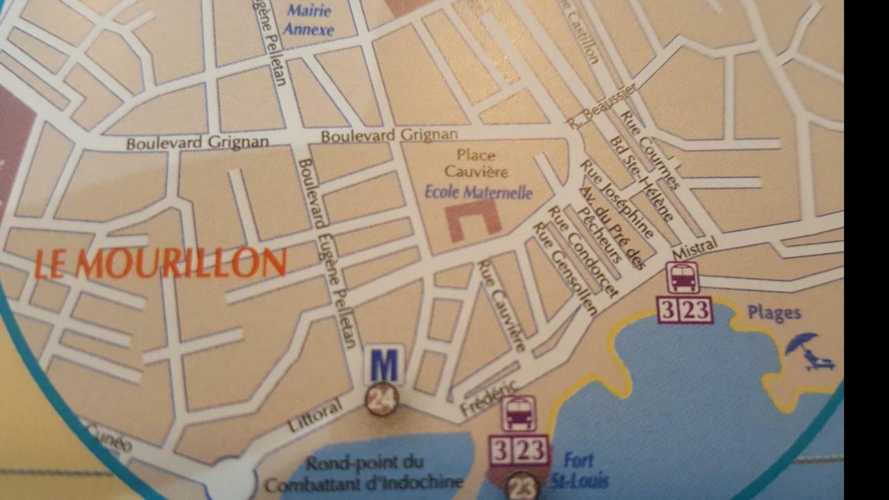 Mourillon Apartment Тулон Екстериор снимка